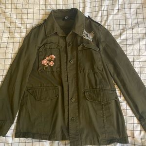 A Forever 21 denim-y over jacket